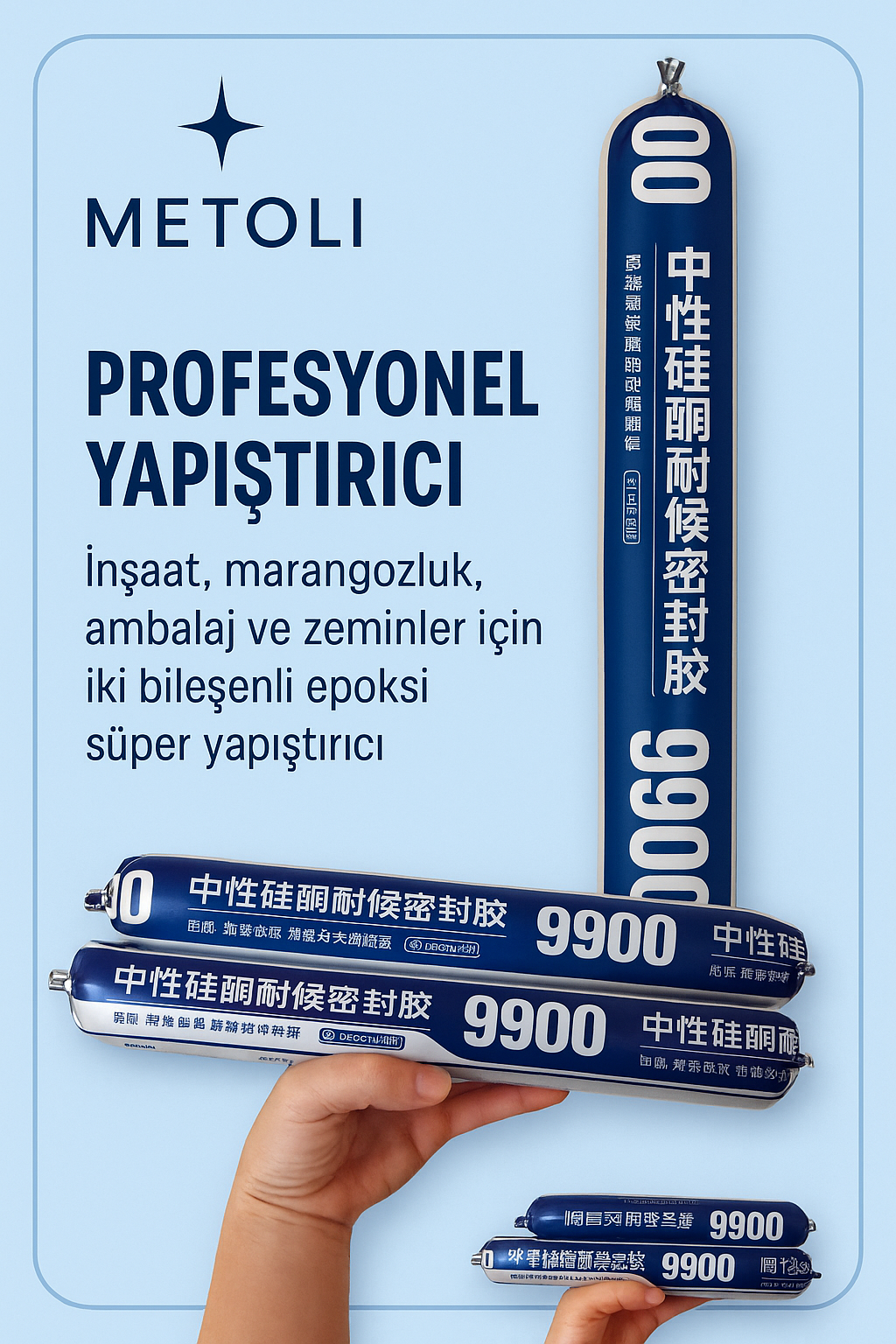 Güçlü Sızdırmaz Çok Amaçlı Yapıştırıcı