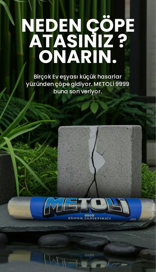 METOLİ Süper Güçlü Çok Amaçlı Yapıştırıcı 600ml