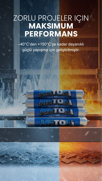 METOLİ Süper Güçlü Çok Amaçlı Yapıştırıcı 600ml